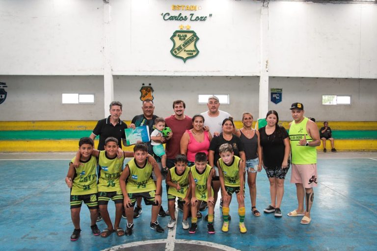 Avellaneda le brinda asistencia al Club 6 de Enero para avanzar con obras