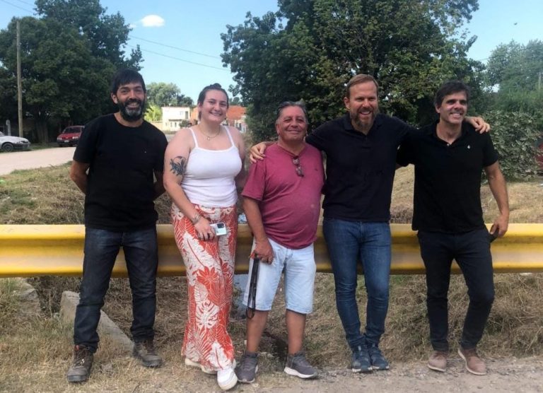 Gastón Granados supervisó las mejoras para el futuro biocorredor de Ezeiza