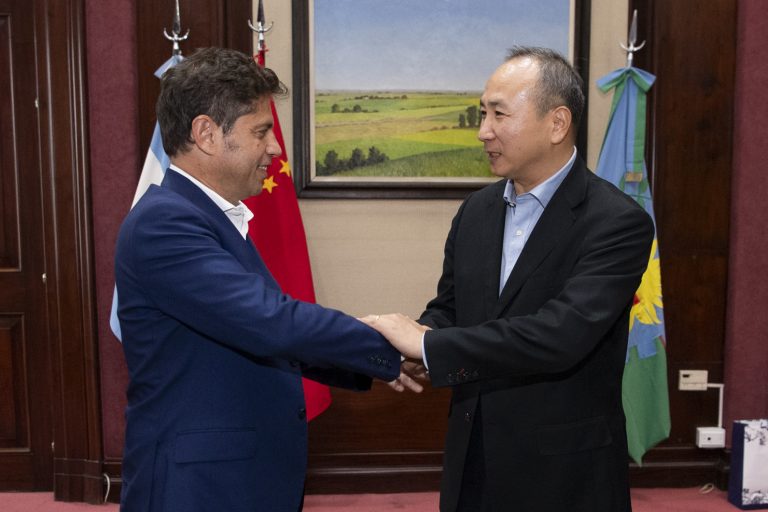 Kicillof recibió al embajador de China para fortalecer la relación con la Provincia
