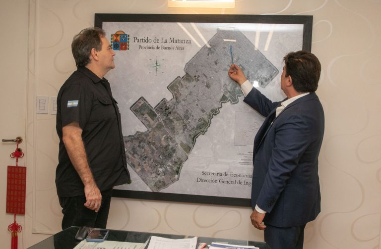 Espinoza coordina más medidas de seguridad para los vecinos de La Matanza