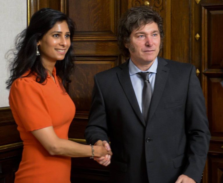 Milei recibió en la Casa Rosada a la subdirectora gerente del FMI