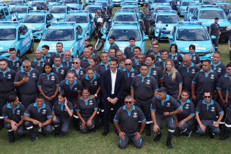 Julián Álvarez incorporó 50 móviles nuevos para Seguridad Ciudadana de Lanús