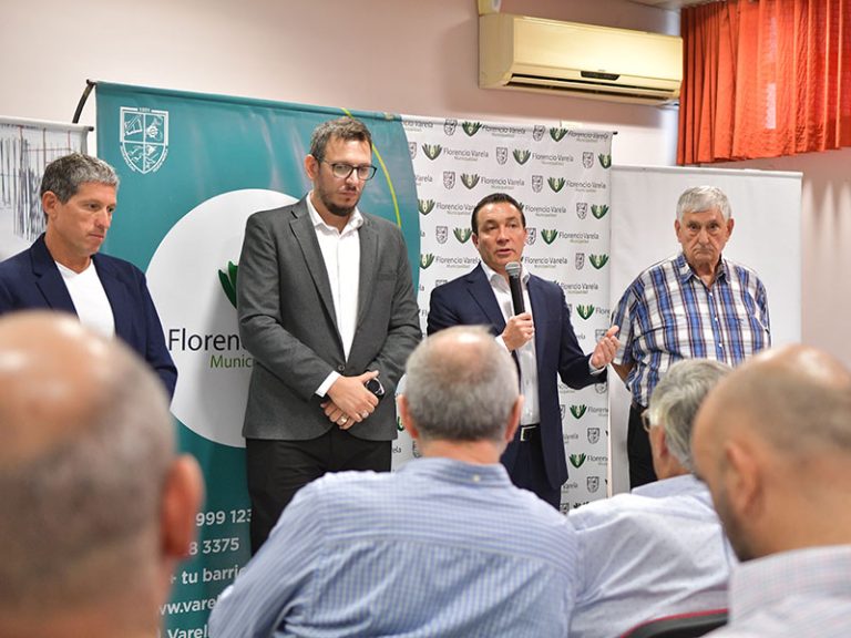 Convenio para respaldar Pymes en Florencio Varela