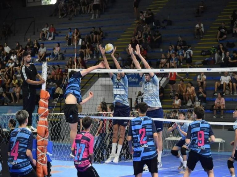 Torneo juvenil de voley en Lomas de Zamora