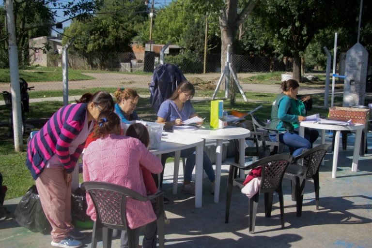Posta de salud en el Barrio Martín Fierro