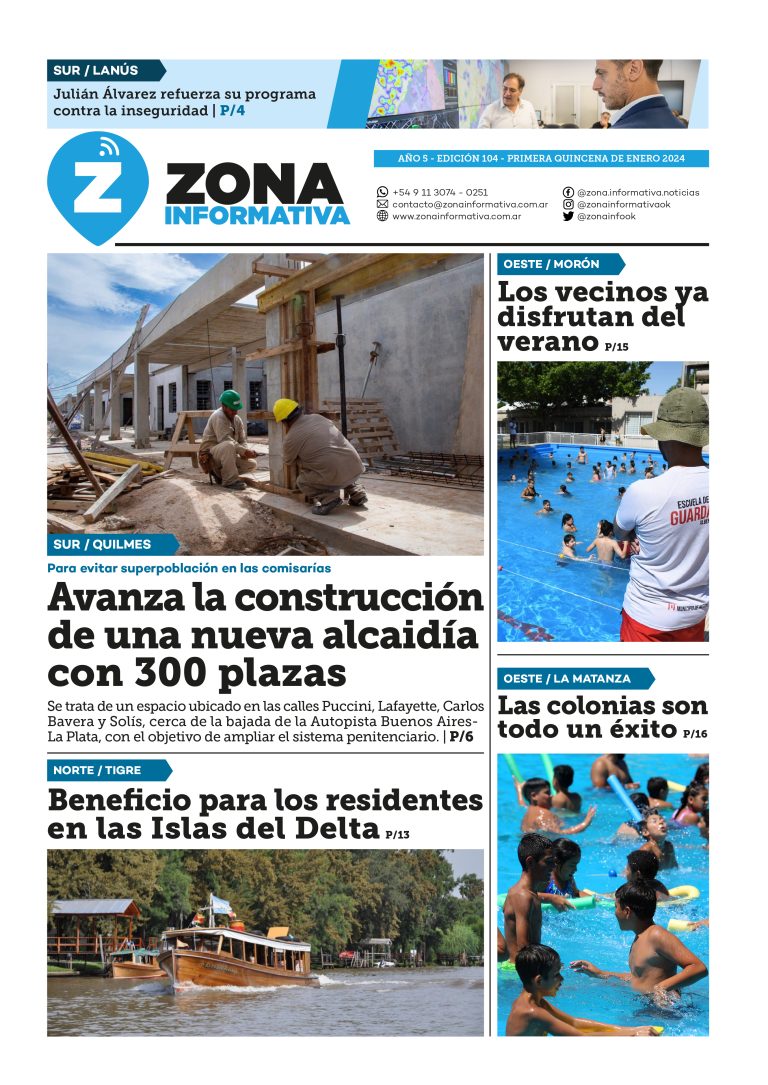 Zona Informativa 1° Quincena de Enero