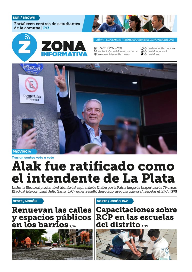 Zona Informativa 1° Quincena de Noviembre
