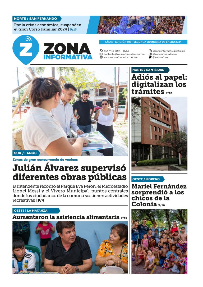 Zona Informativa 2° Quincena de Enero