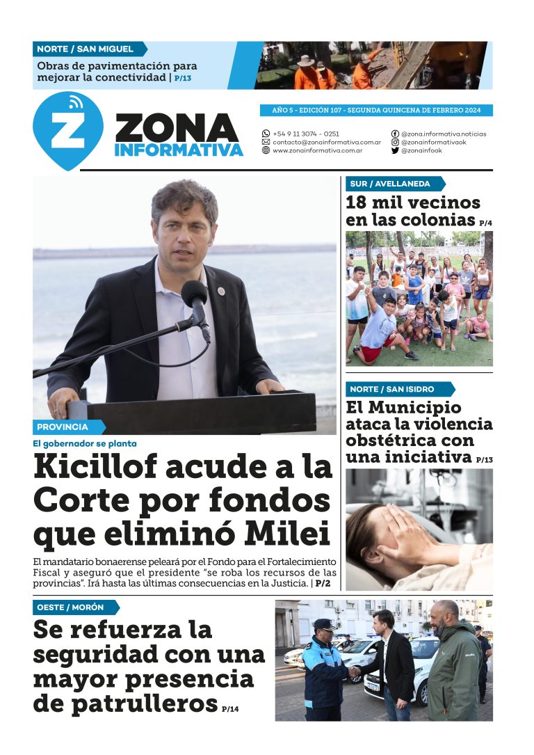 Zona Informativa 2° Quincena de Febrero