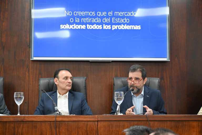 Moreira: «Cada día tenemos menos Estado en su rol de contención»
