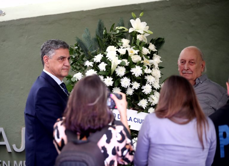 Jorge Macri rindió homenaje a las víctimas del atentado contra la Embajada de Israel
