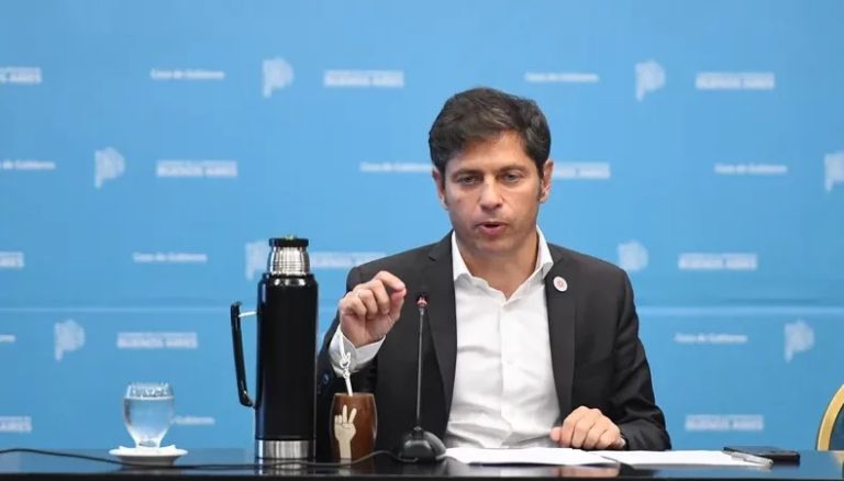 Kicillof, contra Milei: “Es gravísimo que un Presidente llame a incumplir la ley”