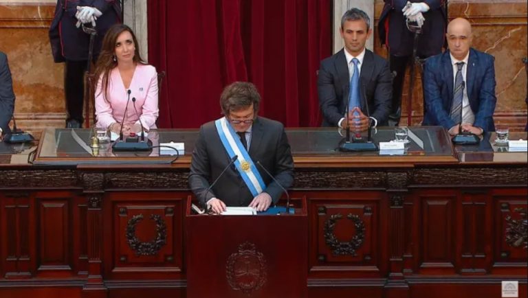Milei, a los legisladores: «Que no me vengan con que a ellos no les alcanza»