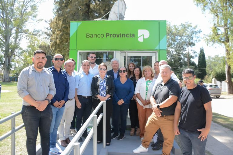 Habilitan cajeros automáticos en Presidente Perón