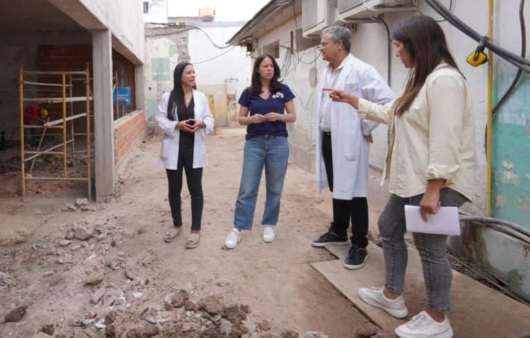 Avanzan las renovaciones de la Maternidad Santa Rosa de Vicente López