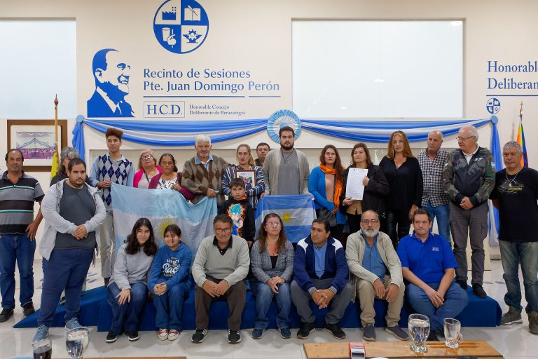 Nombran calle en homenaje a ex combatiente en Hudson