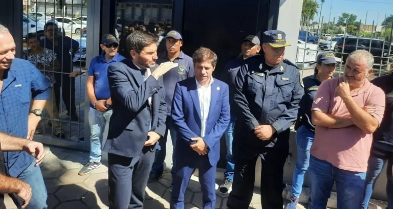 Kicillof y Pullaro firmaron convenio de asistencia recíproca en seguridad