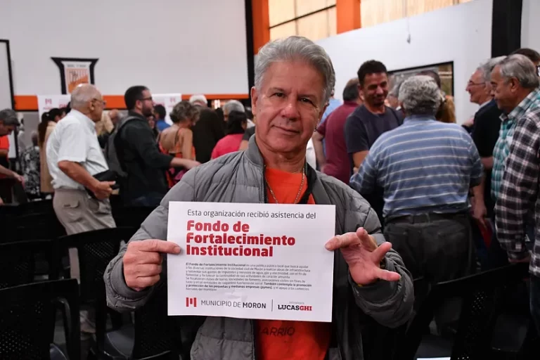 Relanzan Fondo de Fortalecimiento Institucional en Morón