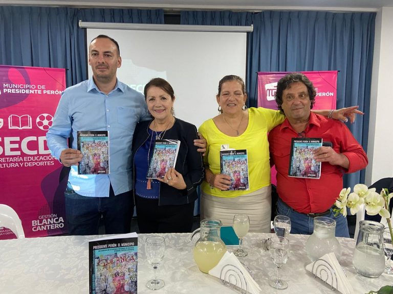 Presentan libro sobre la historia de Presidente Perón