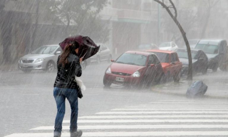 Calles inundadas en gran parte de la región