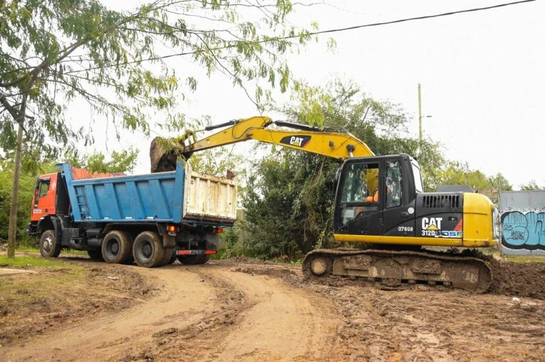 Avanza pavimentación de Matheu