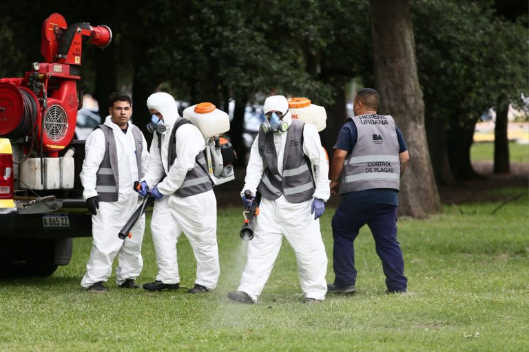 Se intensifican los operativos de fumigación en los barrios de la Ciudad