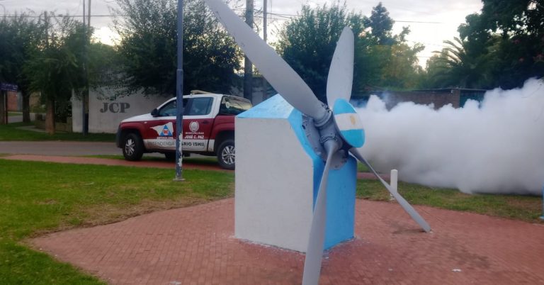 En José C. Paz continúa la fumigación contra el dengue