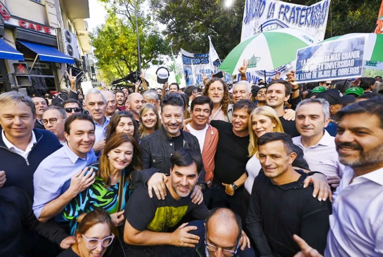 Mantegazza resaltó «el mensaje contundente» de la marcha