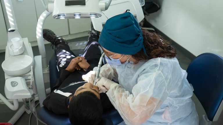 Operativos sanitarios en Parque Americano