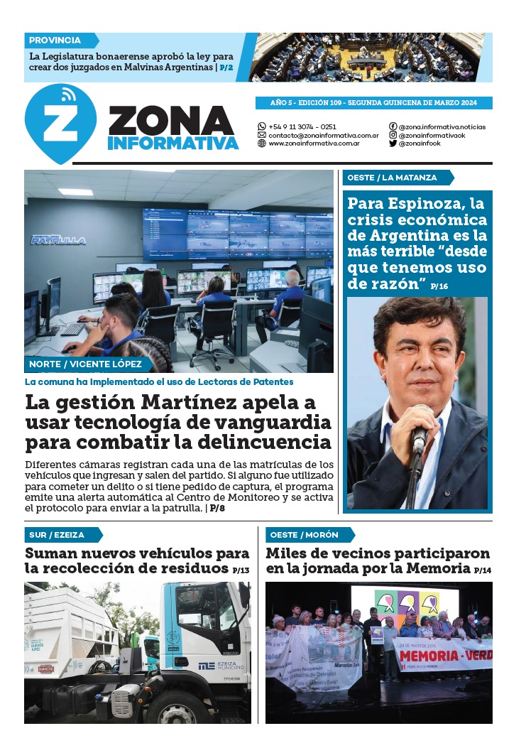 Zona Informativa 2° Quincena de Marzo