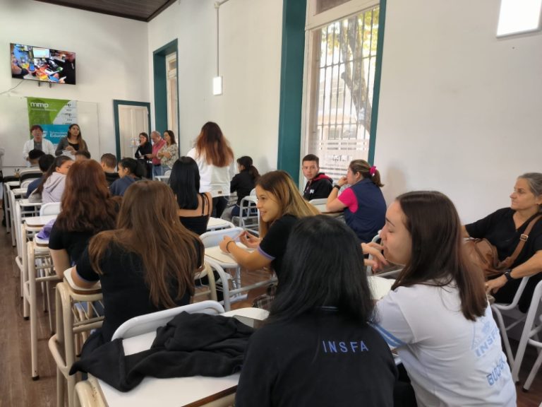 Lanzan pasantías escolares en Marcos Paz