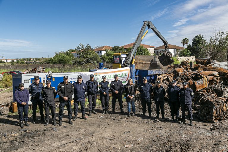 Compactan vehículos secuestrados por la Justicia