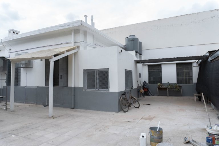 Avanzan las obras para mejorar la escuela secundaria Nº14 de Moreno