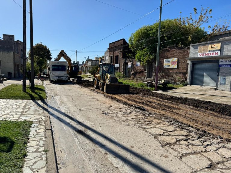 Plan de bacheo en Lanús