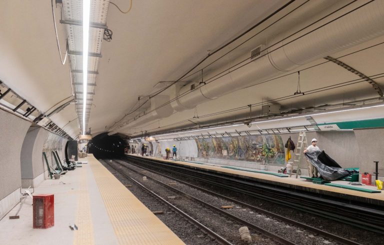 Reabrió la estación Facultad de Medicina de la Línea D de subte