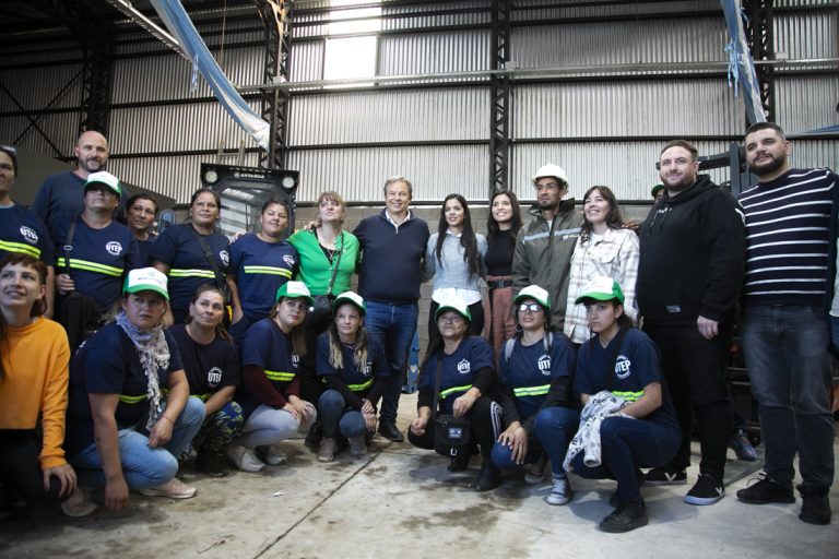 Se inauguró el centro de reciclado “Ecomunidad” en Almirante Brown