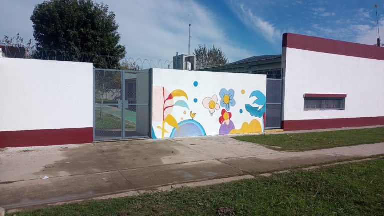 Puesta en valor de jardín de infantes en Parque Americano