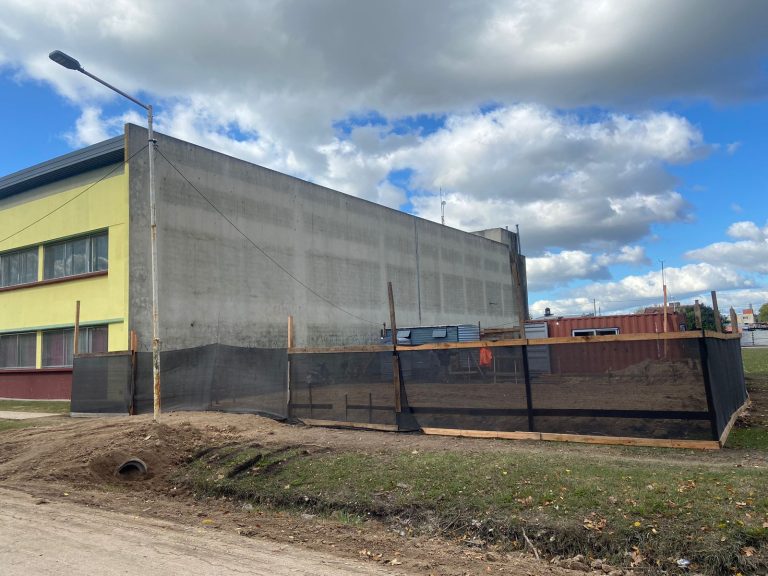 Construyen posta de seguridad en Guernica Centro