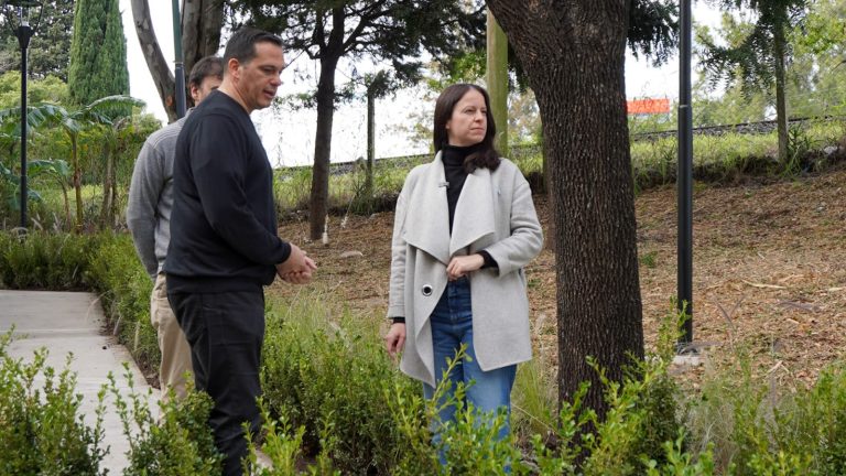 Se inauguró el Paseo Aristóbulo del Valle en el barrio de Florida