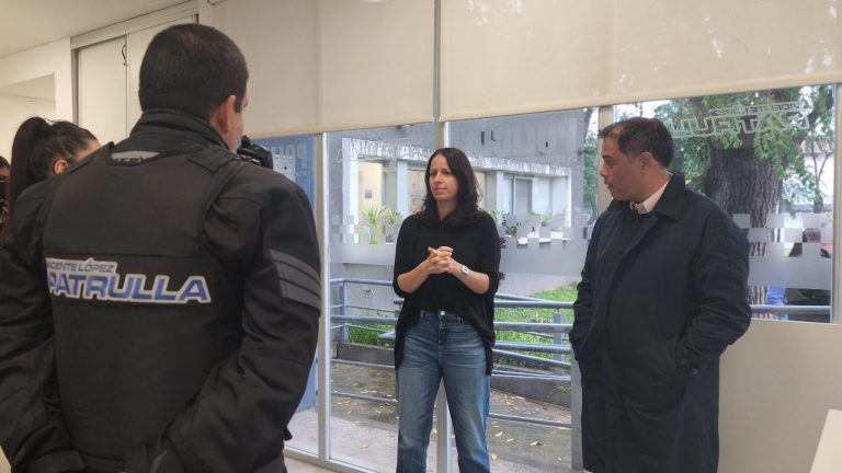 Soledad Martínez destacó la lucha contra el delito en Vicente López