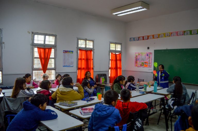 Realizaron operativos socio sanitarios en escuelas de José C. Paz