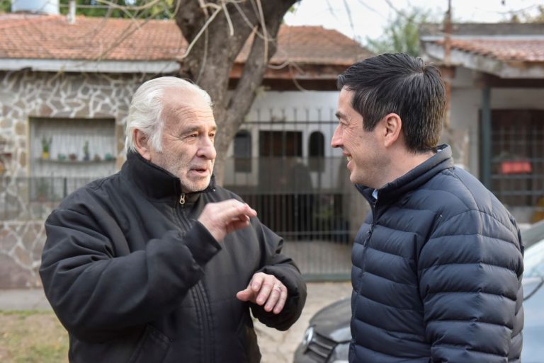 Nardini supervisó la finalización de obra de la cuenca Arquímedes