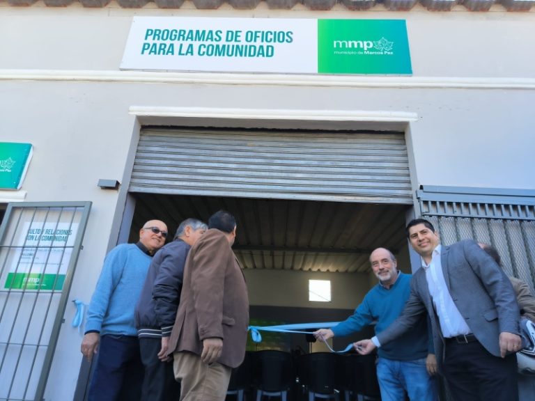 Inauguran oficina para programa de oficios