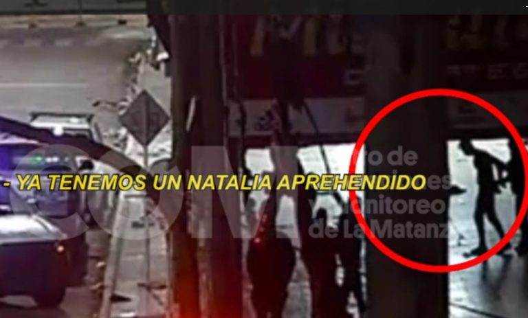 Las cámaras de seguridad frustraron un robo en La Matanza