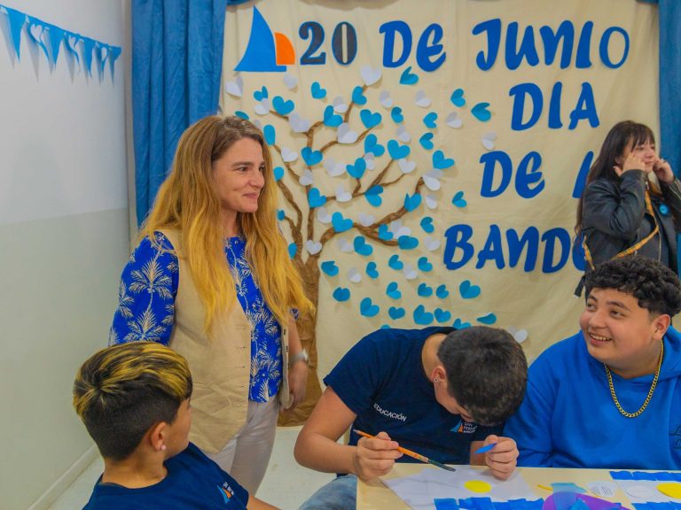 Centros Educativos de San Fernando festejaron con actividades el Día de la Bandera