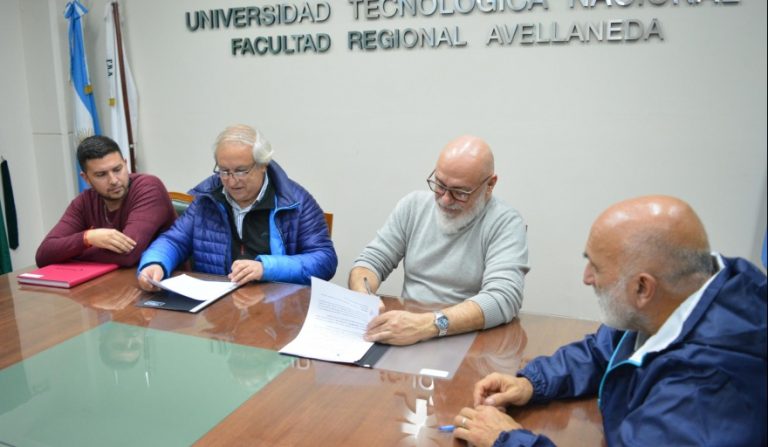 Acuerdo para vinculación atlética en Avellaneda