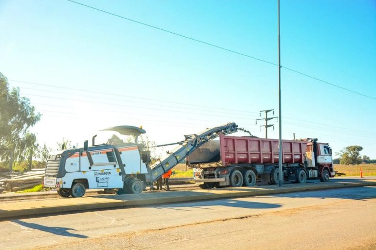 Obras en distintas rutas de San Vicente