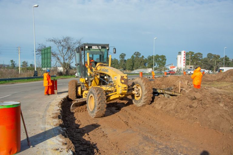 Avanzan trabajos para una nueva rotonda