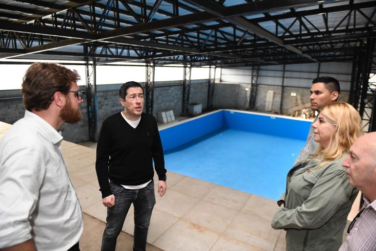 Extienden obra del “Polideportivo Adolfo Sourdeaux”