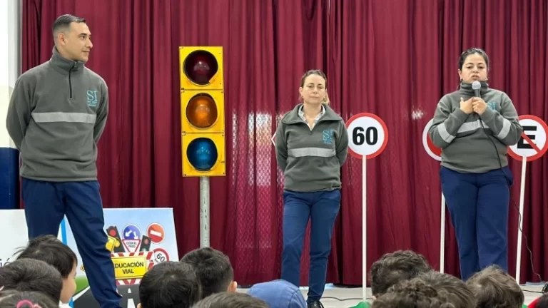 Talleres sobre seguridad vial en jardines de infantes